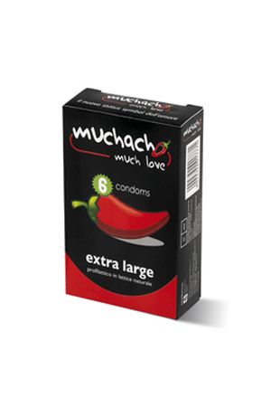Profilattici Extra Large Muchacho 6 Pezzi